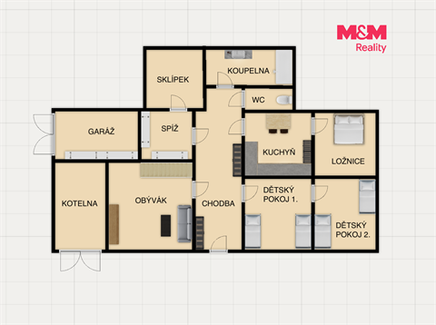 Prodej rodinného domu, 159 m² - 12