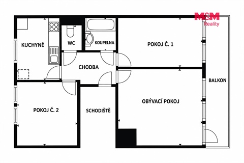 Prodej bytu 3+1, 67 m² - 20