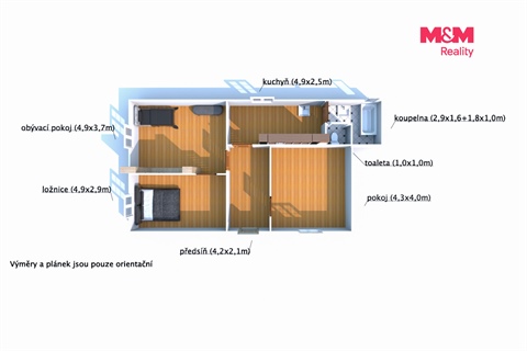 Prodej chaty / chapuly, 90 m² 12