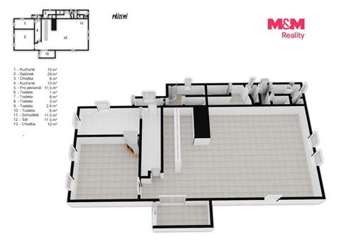 Prodej restaurace, 631 m² 14
