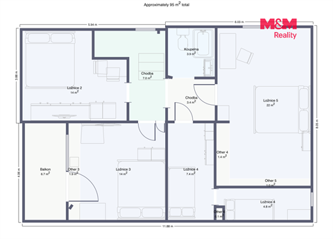 Prodej rodinného domu, 168 m² - 10