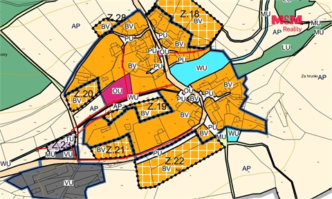 Prodej stavebního pozemku, 1 256 m² - 4