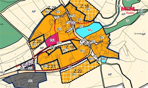 Prodej stavebního pozemku, 992 m² - 4