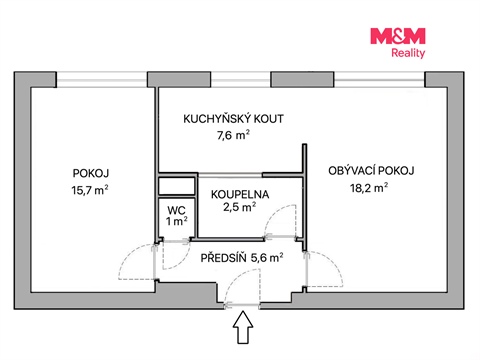 Prodej bytu 2kk, 51 m² - 10