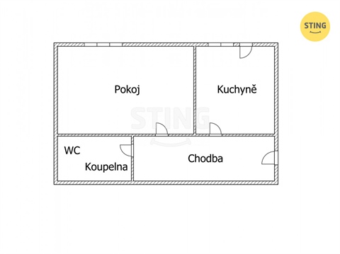 Prodej bytu 1+1, 36 m² - 20