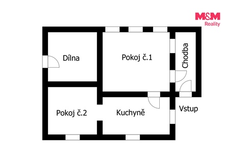 Prodej chaty / chapuly, 50 m² 4