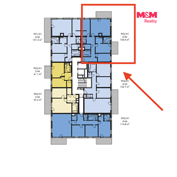 Prodej bytu 4kk, 107 m² - 2