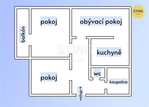 Pronájem bytu 3kk, 86 m² - 10
