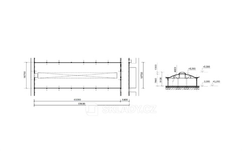 Pronájem skladu / haly, 1 000 m² - 6