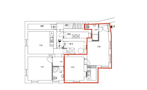 Pronájem bytu 2kk, 40 m² - 6