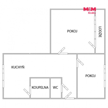 Prodej bytu 3+1, 68 m² - 2