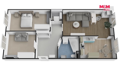 Prodej bytu 3+1, 67 m² 16