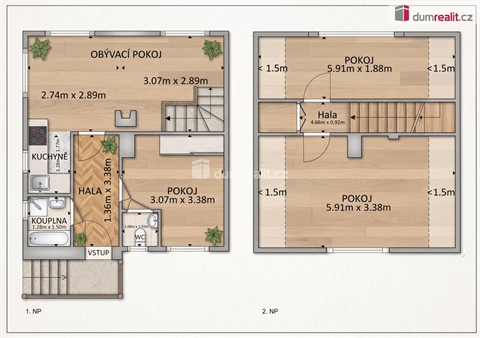 Prodej rodinného domu, 72 m² 26