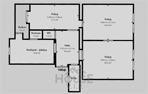 Prodej bytu 3+1, 108 m² - 4