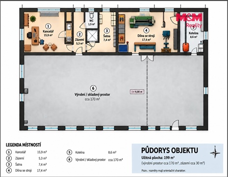 Prodej výrobního objektu, 199 m² 4