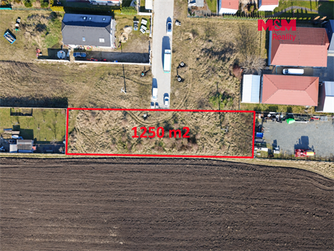 Prodej stavebního pozemku, 1 250 m² - 0