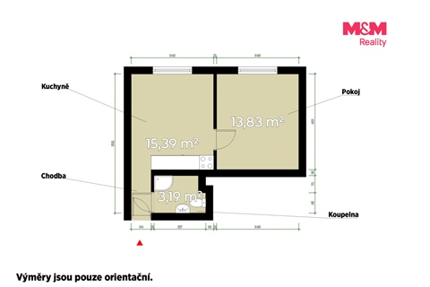 Prodej bytu 1+1, 36 m² 10