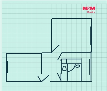 Pronájem bytu 2+1, 50 m² - 8