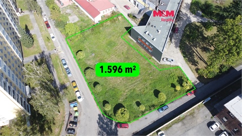 Prodej pozemku pro komerční výstavbu, 1 596 m²