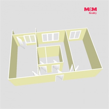 Pronájem bytu 2+1, 52 m² - 10