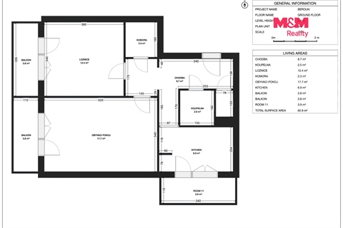 Prodej bytu 2+1, 52 m² 22