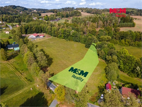 Prodej stavebního pozemku, 3 734 m² - 4