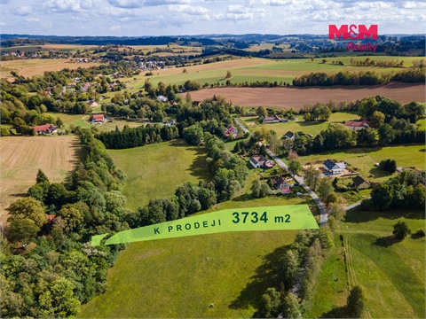 Prodej stavebního pozemku, 3 734 m² 4