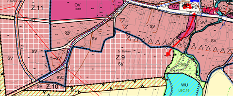 Prodej stavebního pozemku, 980 m² - 10