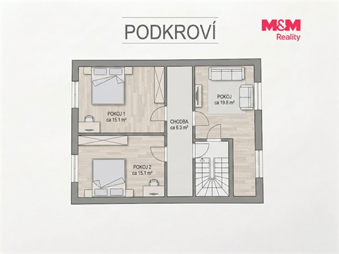 Pronájem bytu 5+1, 160 m² 20