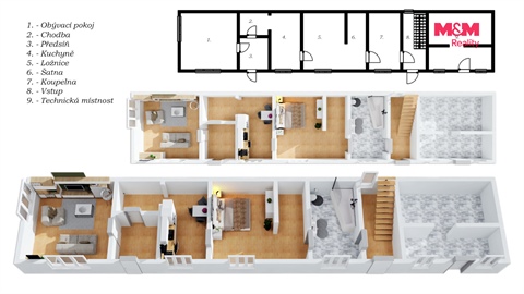 Prodej chaty / chapuly, 165 m² - 18