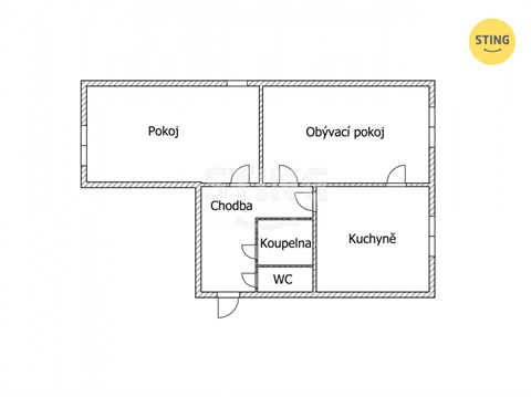Prodej bytu 2+1, 58 m² 18