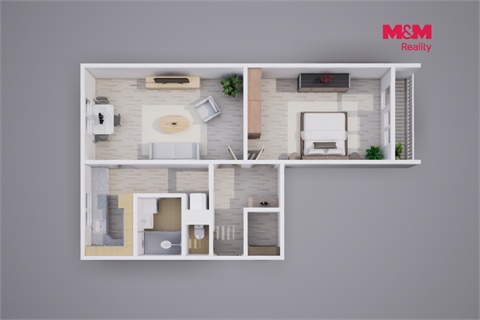 Prodej bytu 2+1, 62 m² 18
