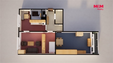 Prodej bytu 2+1, 63 m² - 14