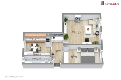 Prodej bytu 2+1, 64 m² 2