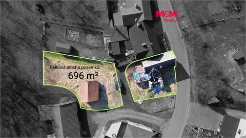 Prodej pozemku, 696 m² 0