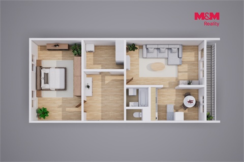 Prodej bytu 3+1, 67 m² - 16