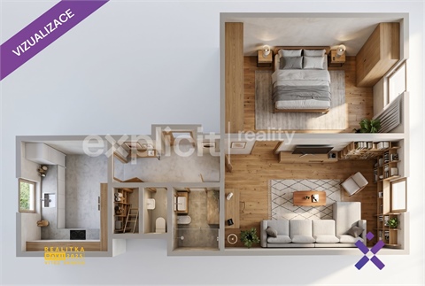 Prodej bytu 2+1, 55 m² - 12