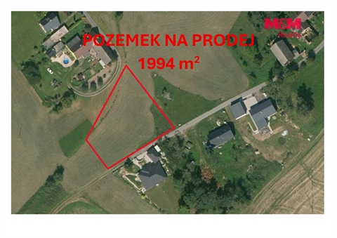 Prodej stavebního pozemku, 1 994 m² - 4