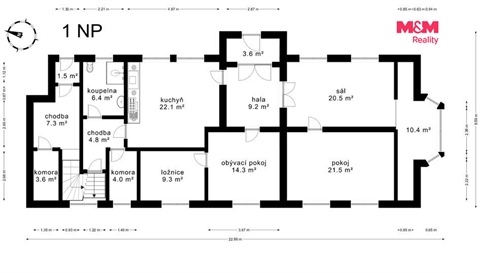 Prodej rodinného domu, 200 m² 24
