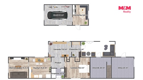 Prodej rodinného domu, 80 m² 10