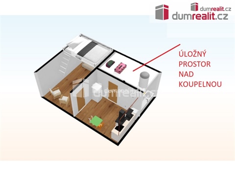 Pronájem bytu 1+1, 25 m² 8