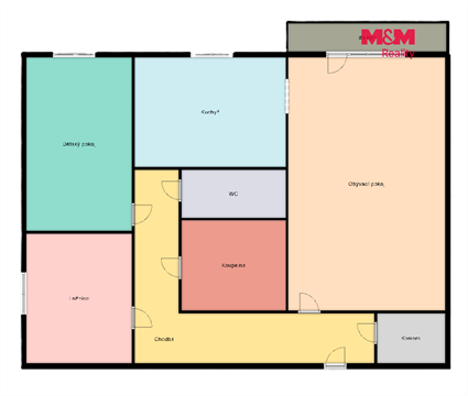 Prodej bytu 3+1, 63 m² 10
