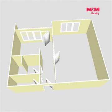 Pronájem bytu 1+1, 41 m² - 4