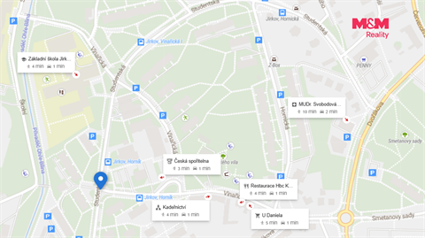 Pronájem bytu 1kk, 19 m² - 10