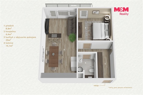 Prodej bytu 2kk, 68 m² - 8