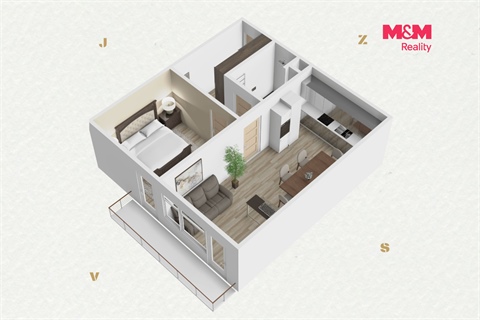 Prodej bytu 2kk, 68 m² 10