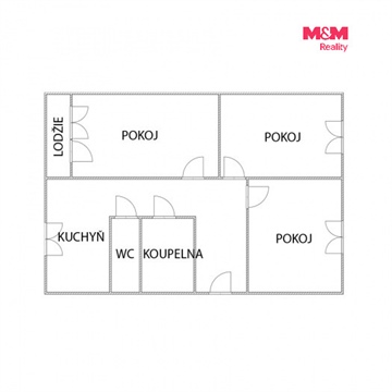 Prodej bytu 3+1, 80 m² 12