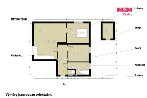 Prodej bytu 3kk, 80 m² - 4
