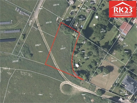 Prodej stavebního pozemku, 1 355 m² - 0