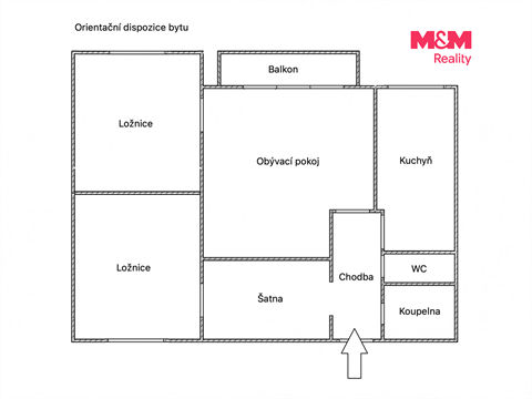 Prodej bytu 3+1, 73 m² 10